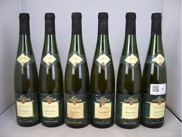 Vin d'alsace riesling 2013 (x6) - afbeelding 1 van  5