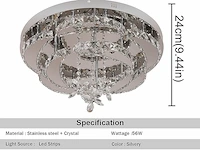 Vinilky kroonluchter kristal - afbeelding 3 van  4