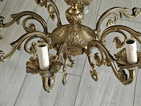 Vintage 8-armige luster - afbeelding 2 van  3