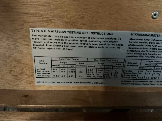 Vintage airflow meter - afbeelding 3 van  5