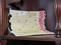 Vintage aspergeschaal in porselein - afbeelding 1 van  1