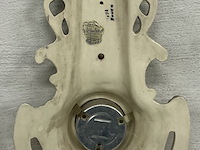 Vintage barometer en thermometer uit rouan, frankrijk - afbeelding 2 van  2