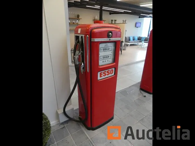 Vintage benzine pomp - afbeelding 3 van  11