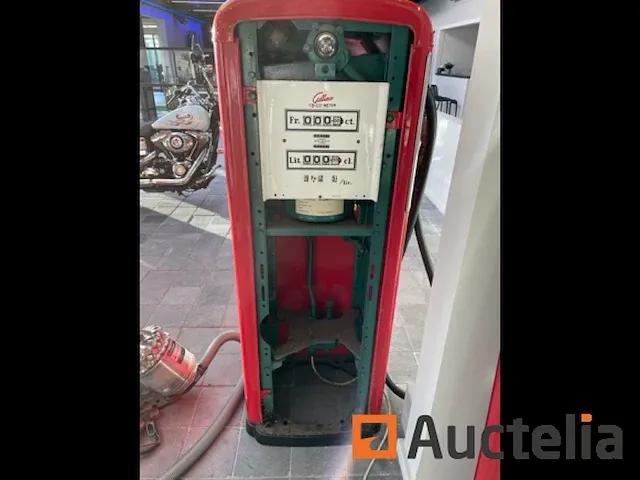 Vintage benzine pomp - afbeelding 12 van  12