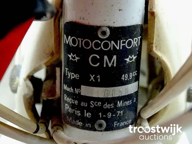 Vintage brommer motoconfort x1 - afbeelding 15 van  22