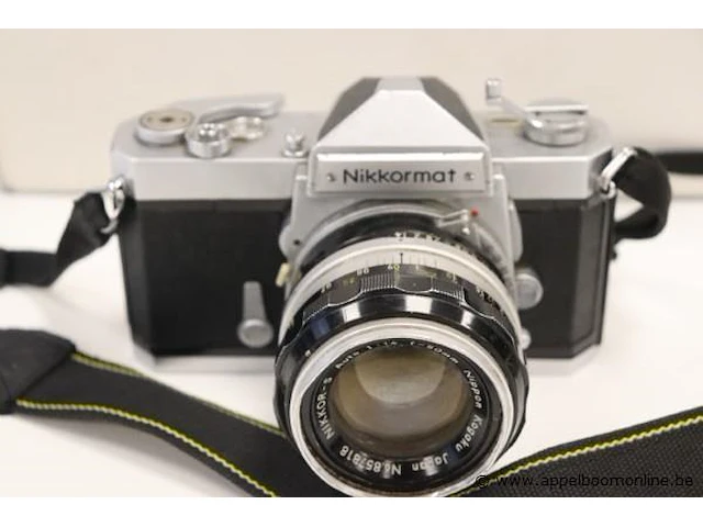 Vintage camera nikon nikkormat, werking niet gekend - afbeelding 2 van  3