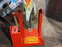 Vintage circus olifant in blik - afbeelding 1 van  3