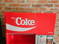 Vintage coca cola dispenser (drankautomaat)