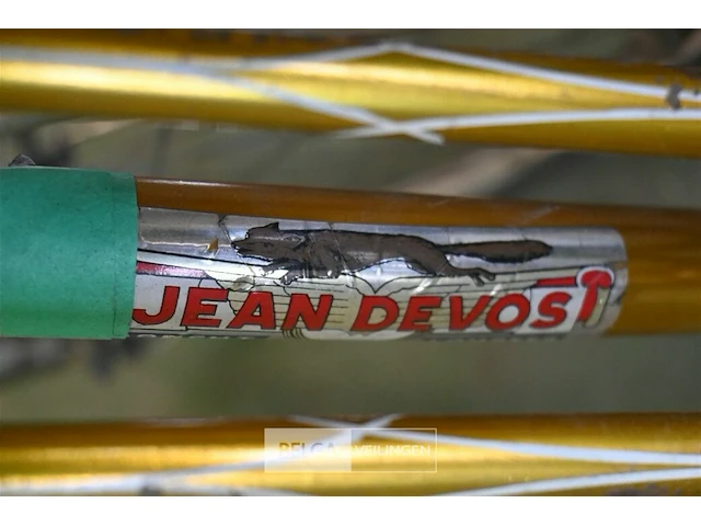 Vintage damesfiets jean devost - afbeelding 4 van  4
