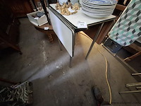 Vintage formica tafeltje - afbeelding 1 van  2