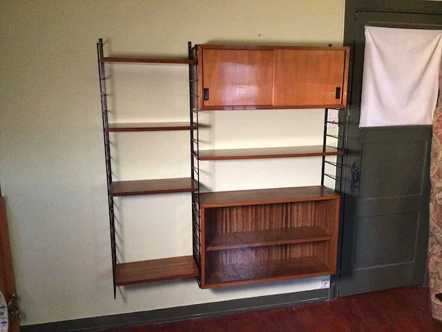 Vintage hang wall unit - afbeelding 3 van  9