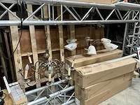 Vintage hanglamp (2x) - afbeelding 1 van  3