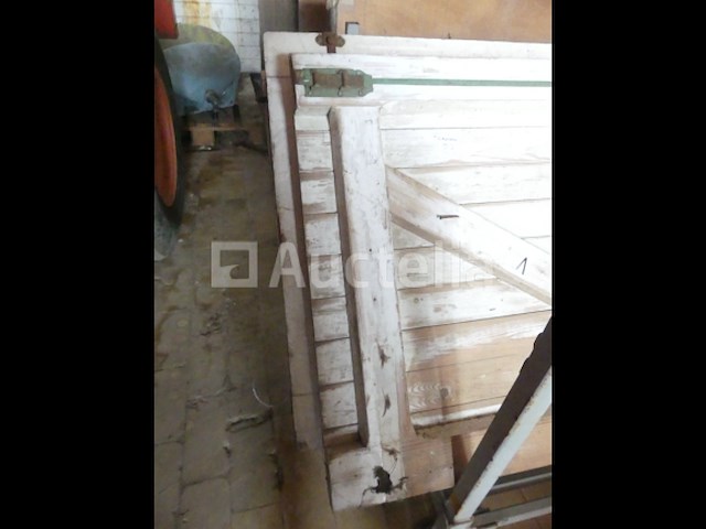 Vintage houten deur - afbeelding 3 van  4