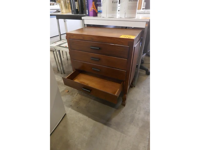 Vintage houten kastje - afbeelding 3 van  3
