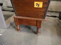 Vintage houten meubelkist - afbeelding 2 van  3