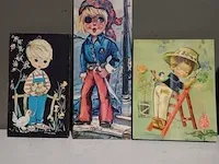 Vintage kaders (3st) - afbeelding 1 van  4