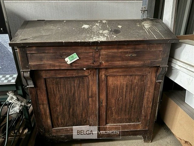 Vintage kast - afbeelding 1 van  4
