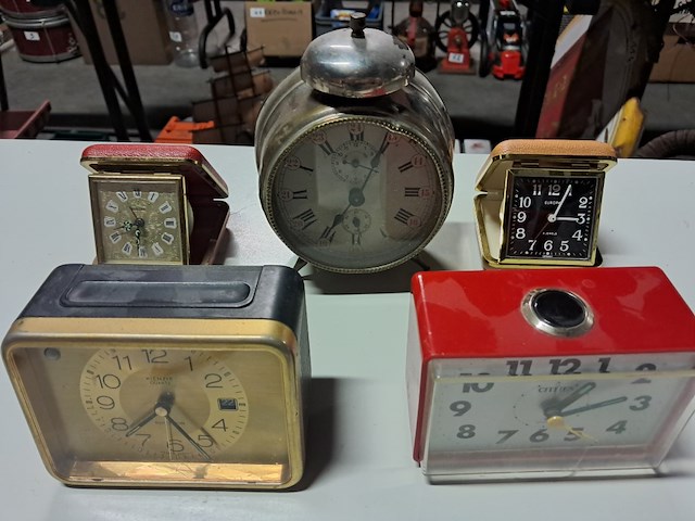 Vintage klokken 5 stuks - afbeelding 8 van  8