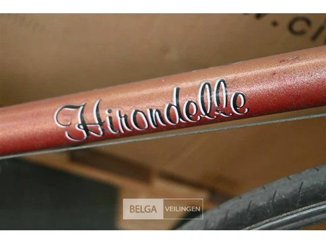 Vintage koersfiets hirondelle - afbeelding 3 van  5