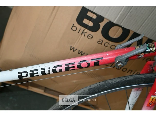 Vintage koersfiets peugeot - afbeelding 3 van  4