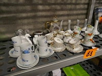 Vintage koffieservies - afbeelding 1 van  4