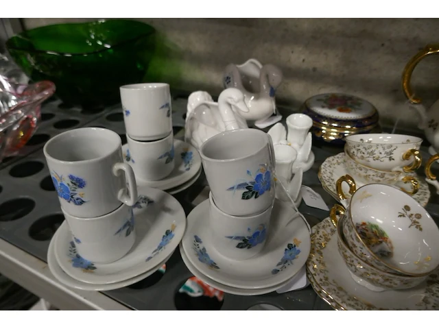 Vintage koffieservies - afbeelding 2 van  4