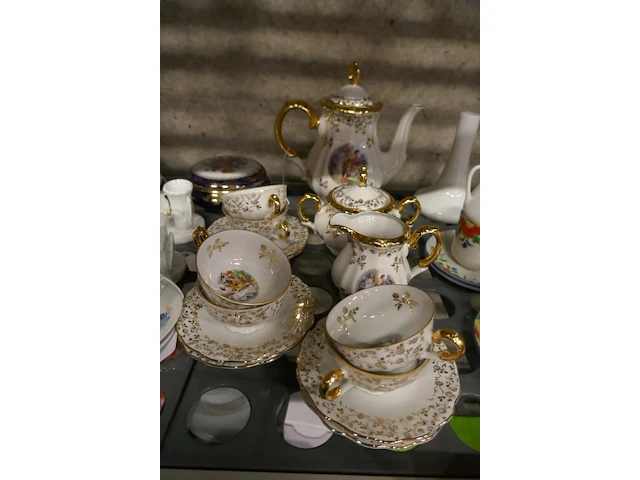 Vintage koffieservies - afbeelding 3 van  4