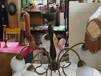 Vintage lamp met 5 armen - afbeelding 1 van  1