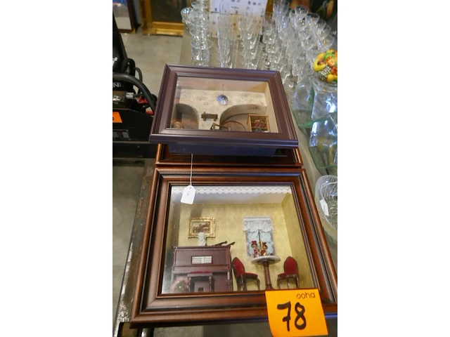 Vintage miniatuur kamers - afbeelding 1 van  4