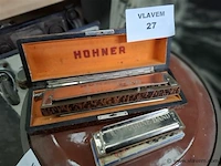 Vintage mondharmonica - afbeelding 1 van  3