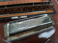 Vintage mondharmonica - afbeelding 3 van  3