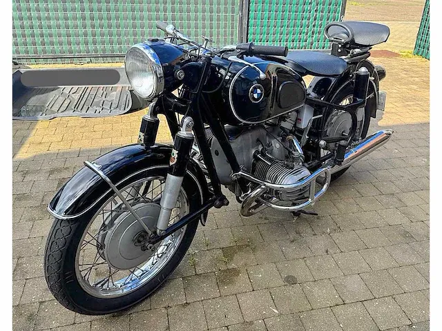 Vintage moto bmw r60/2 - afbeelding 1 van  7