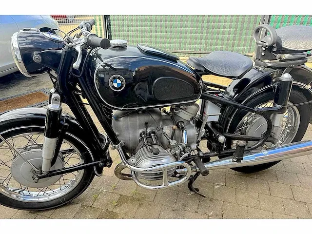 Vintage moto bmw r60/2 - afbeelding 2 van  7