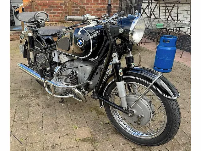 Vintage moto bmw r60/2 - afbeelding 4 van  7