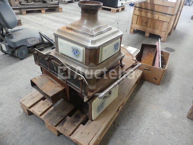 Vintage multifunctionele houtskoolkachel - afbeelding 5 van  6