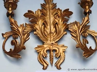 Vintage muurlamp - afbeelding 2 van  2