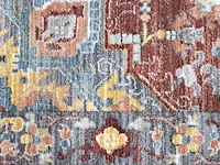 Vintage oosterse tapijt - 200 x 290 cm - rood en blauw - afbeelding 3 van  4