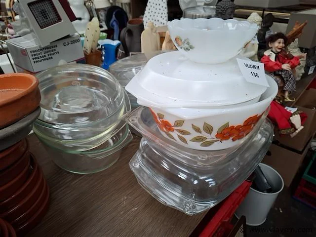 Vintage ovenschalen - afbeelding 1 van  2