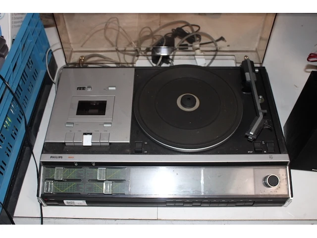 Vintage philips stereo - afbeelding 2 van  4