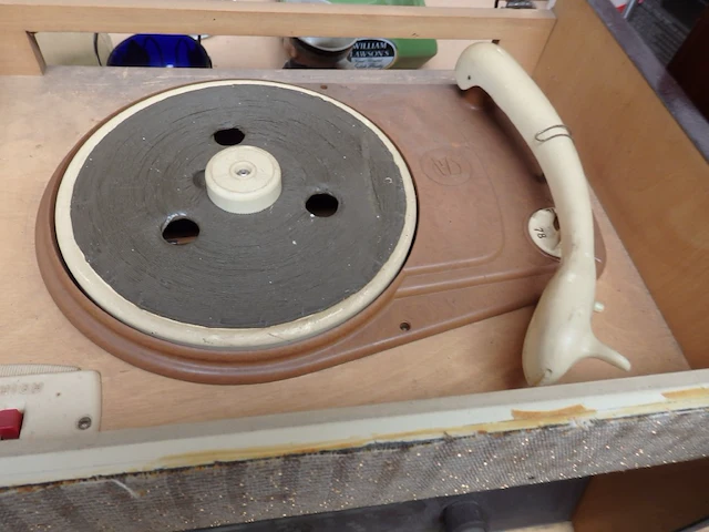 Vintage radio - afbeelding 3 van  3