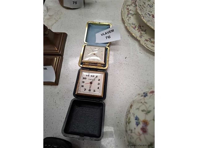 Vintage reisklok - afbeelding 1 van  1