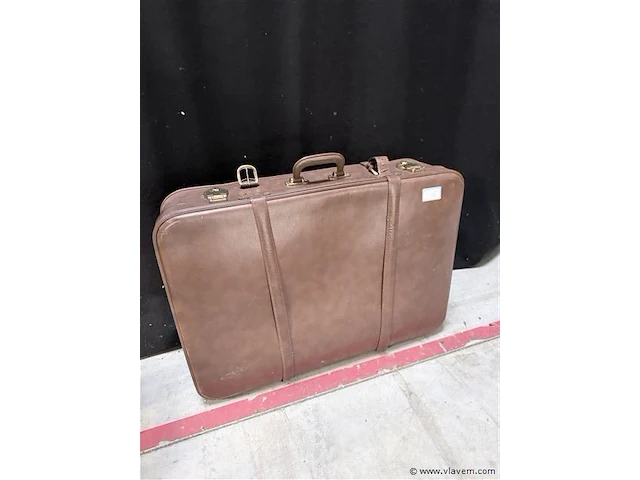 Vintage reiskoffer - afbeelding 2 van  3
