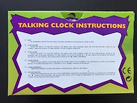 Vintage retro talking clock - afbeelding 5 van  10