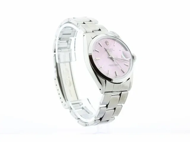 Vintage rolex oyster perpetual date 34 mm. plexiglas 1968 - afbeelding 2 van  10