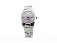 Vintage rolex oyster perpetual date 34 mm. plexiglas 1968 - afbeelding 1 van  10