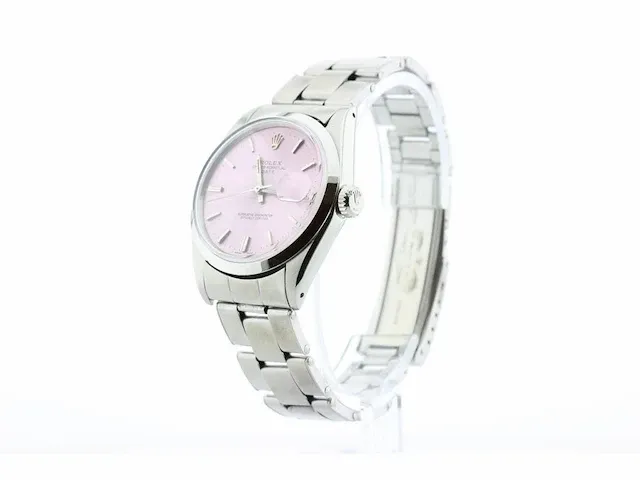 Vintage rolex oyster perpetual date 34 mm. plexiglas 1968 - afbeelding 4 van  10