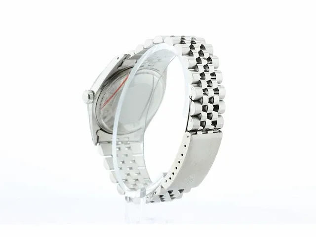 Vintage rolex oyster perpetual datejust 36 mm. plexiglas - afbeelding 5 van  9