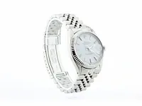 Vintage rolex oyster perpetual datejust 36 mm. plexiglas - afbeelding 9 van  9