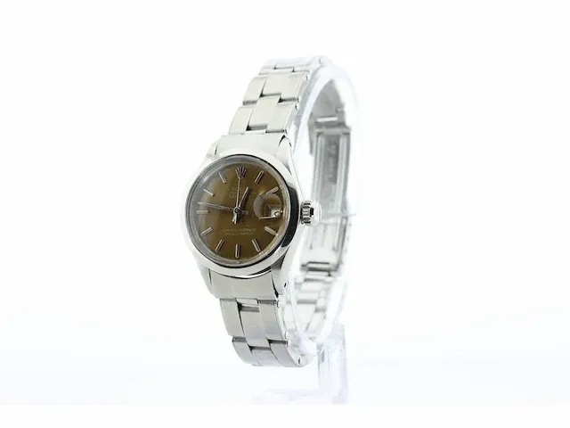 Vintage rolex oysterdate 27 mm. plexiglas 1978 - afbeelding 1 van  10
