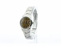Vintage rolex oysterdate 27 mm. plexiglas 1978 - afbeelding 1 van  10